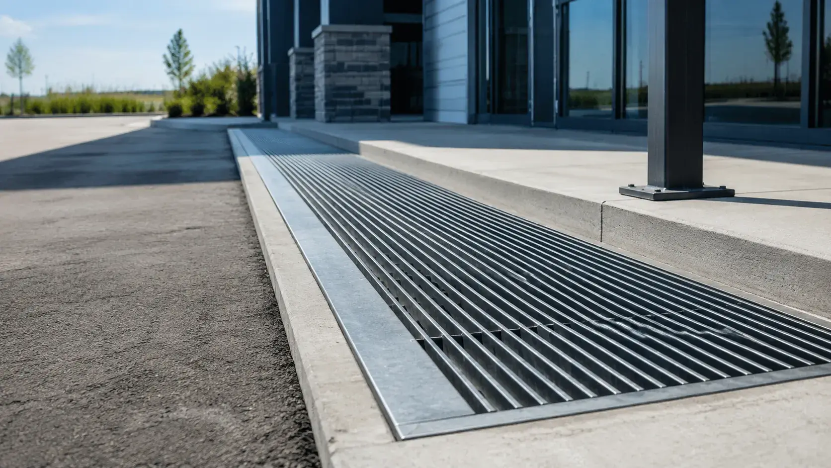 Ada and Heel Proof Grates, fabricated and installed by The Grate Guys