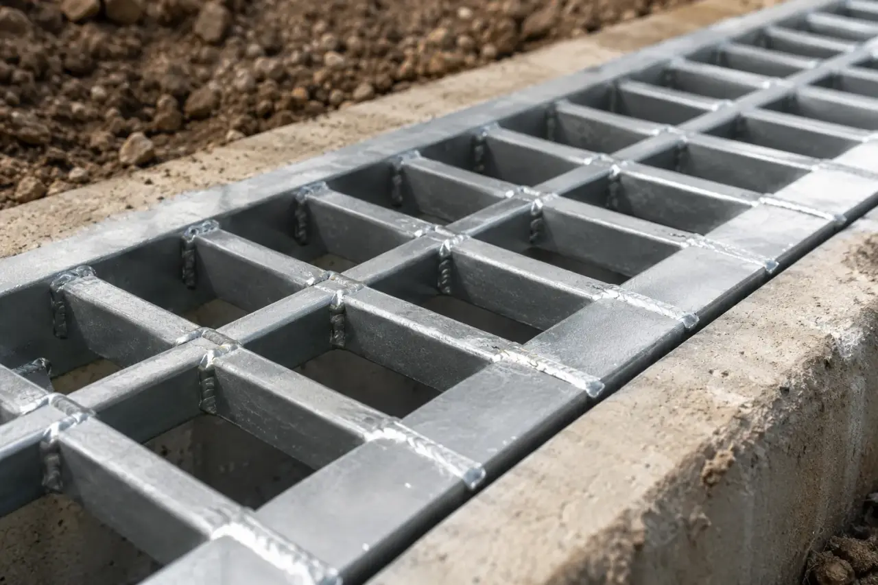Agricultural Drainage Grates in Markham being fabricated and installed by The Grate Guys