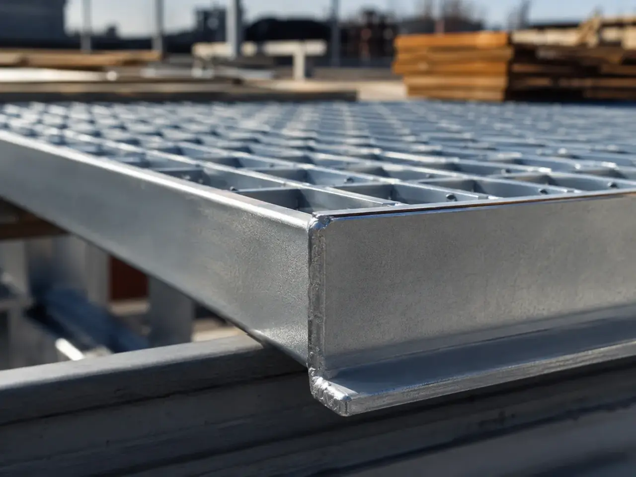 Aluminum Grates in Aurora being fabricated and installed by The Grate Guys