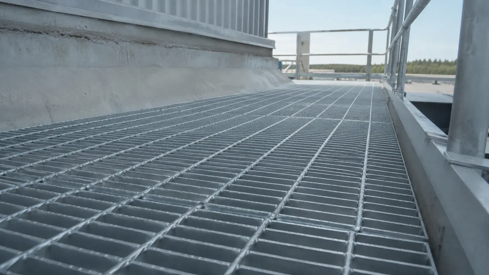 Aluminum Grates in Aurora, Ontario, fabricated and installed by The Grate Guys