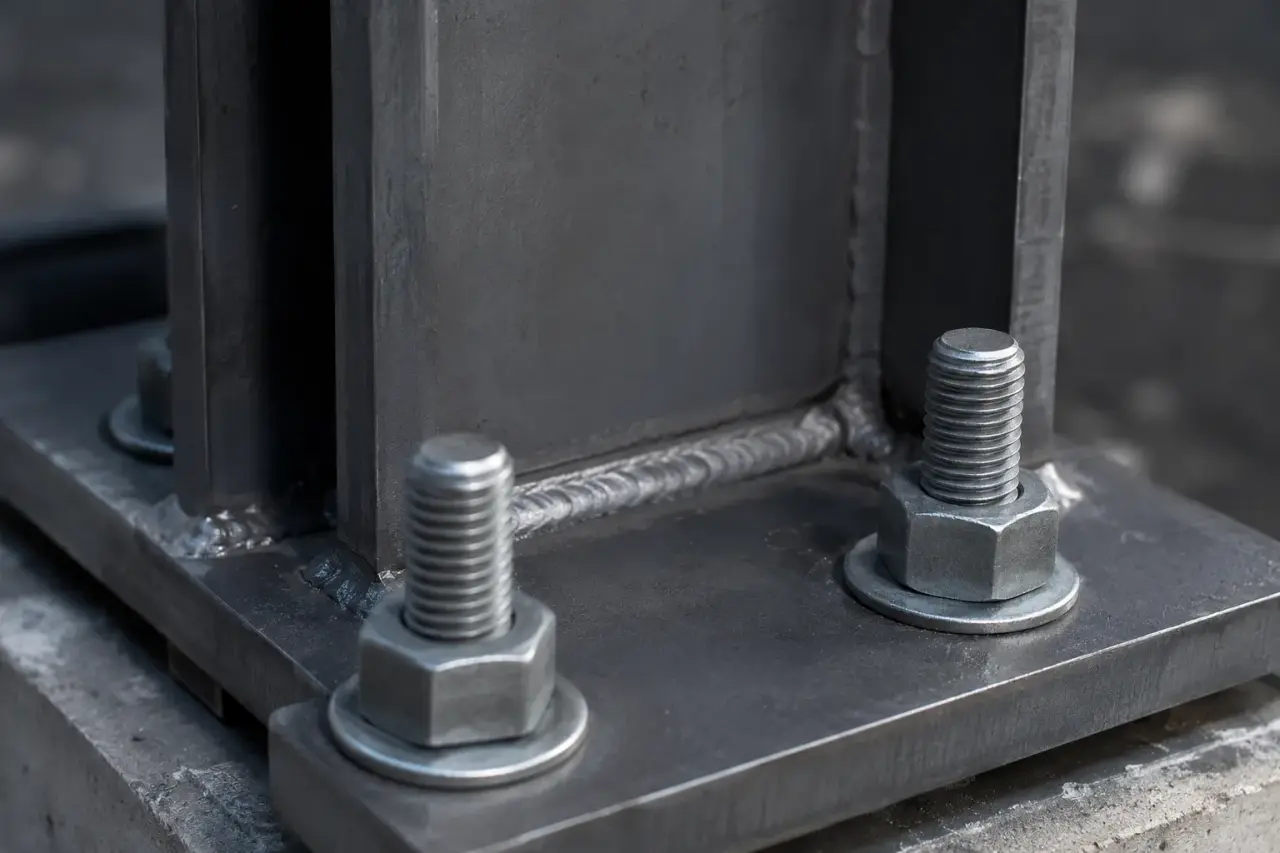 Anchor Bolts and Embeds in Markham being fabricated and installed by The Grate Guys