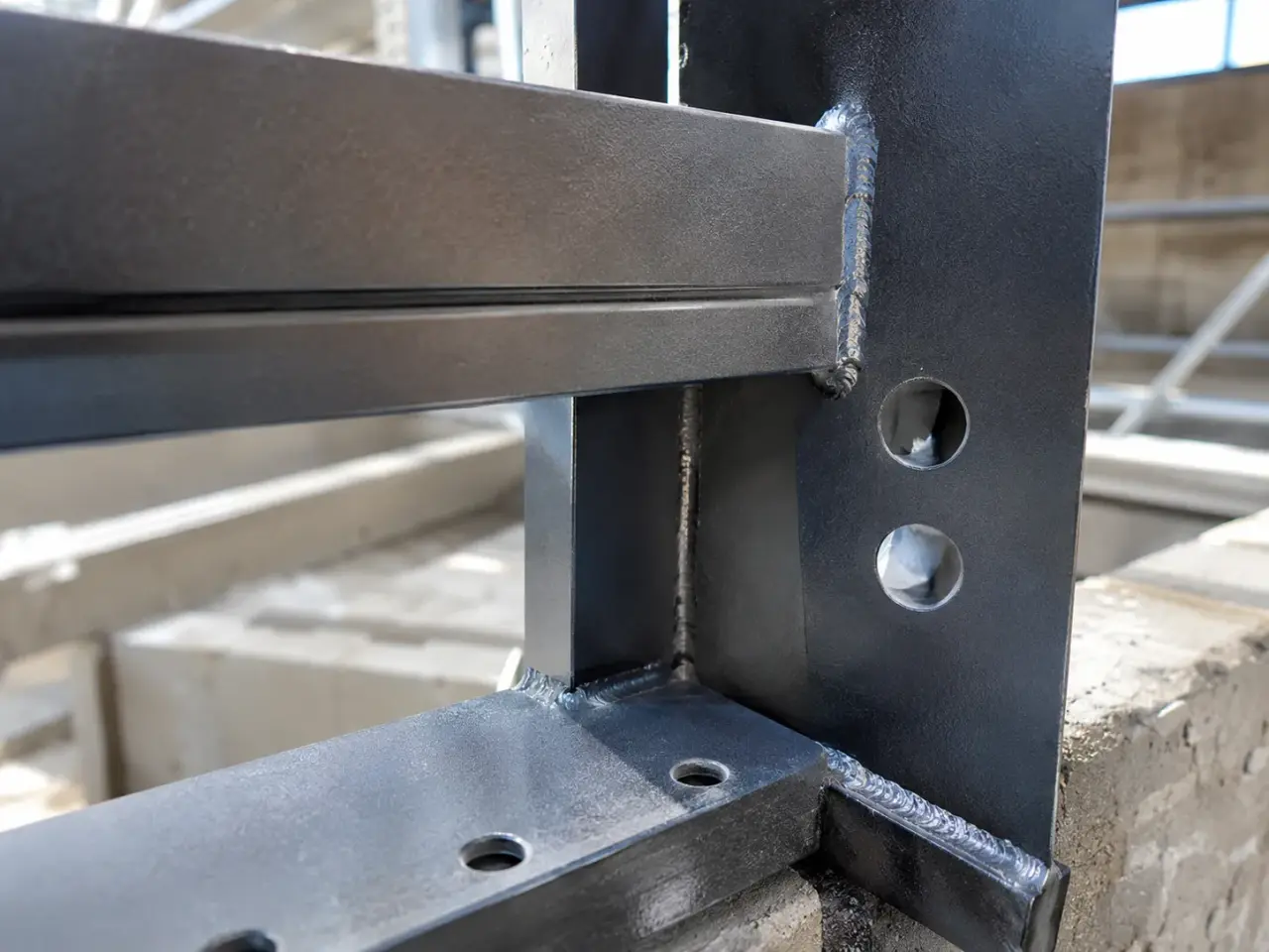 Balcony Railings in Georgetown being fabricated and installed by The Grate Guys
