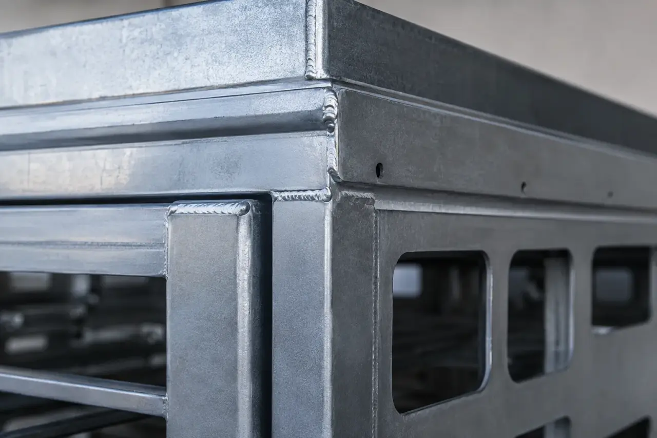 Battery Storage Enclosures in Georgetown being fabricated and installed by The Grate Guys