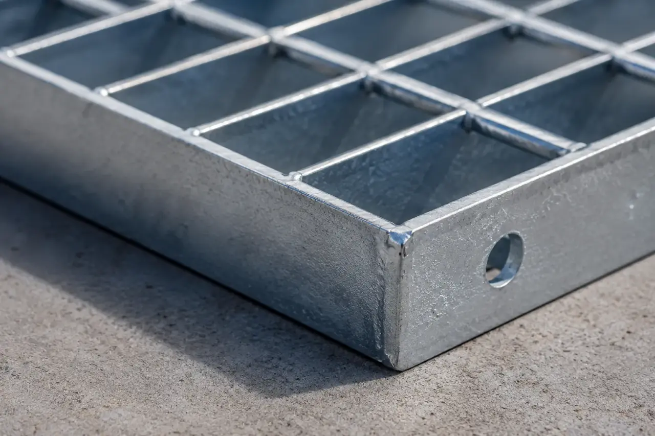 Bolt-Down Grates being fabricated and installed by The Grate Guys
