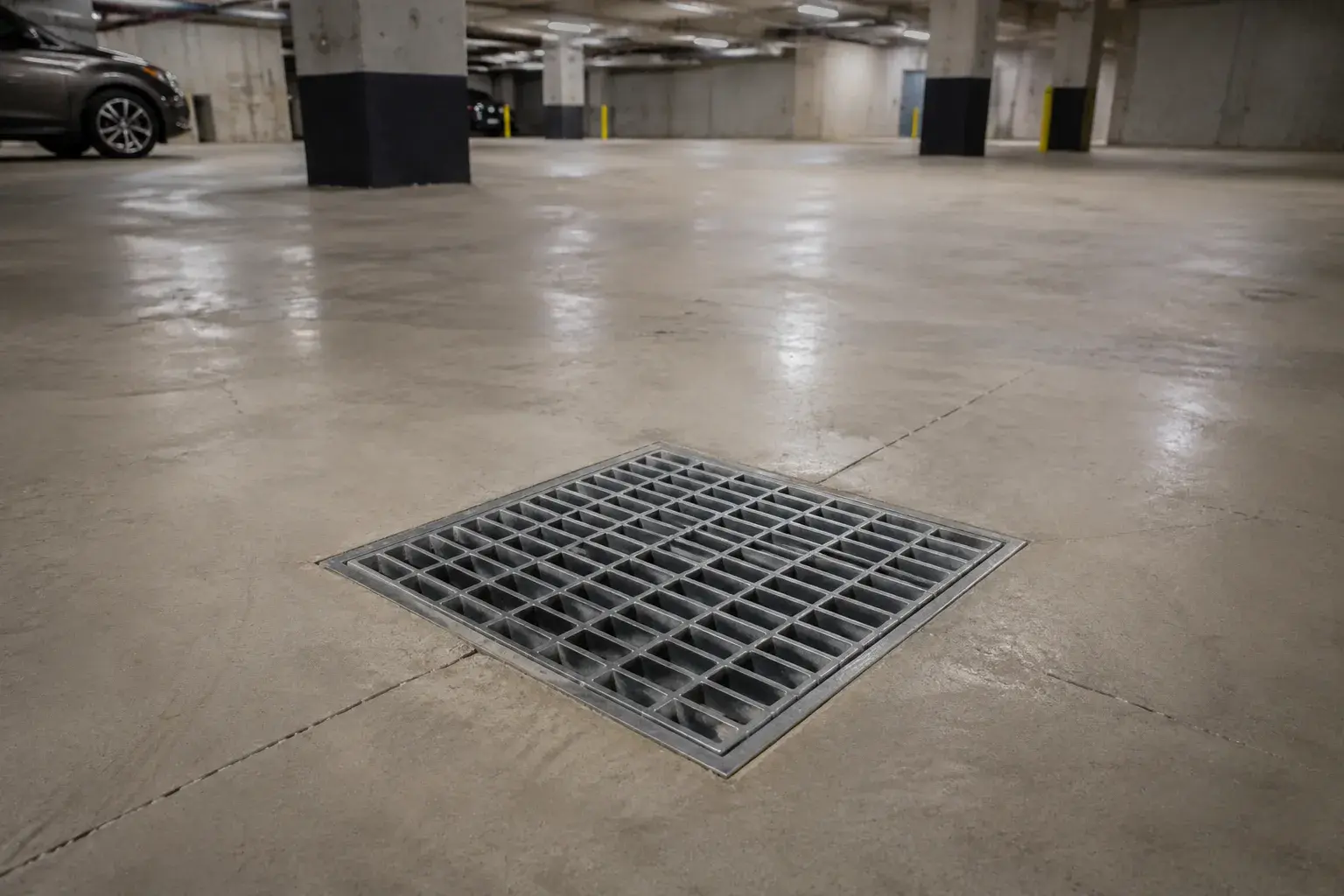 Catch Basin Grates, fabricated and installed by The Grate Guys