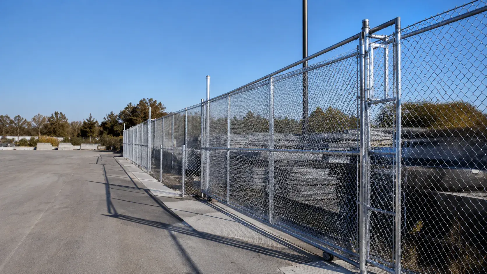 Chain Link Fencing, fabricated and installed by The Grate Guys