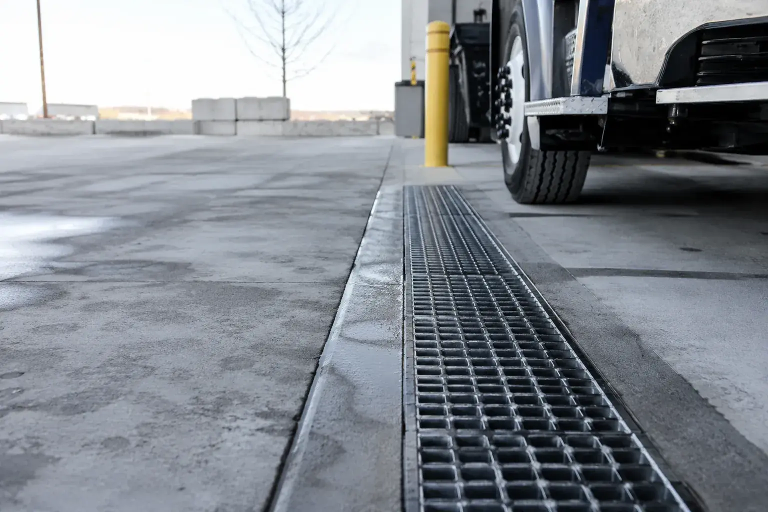 Channel Drains, fabricated and installed by The Grate Guys