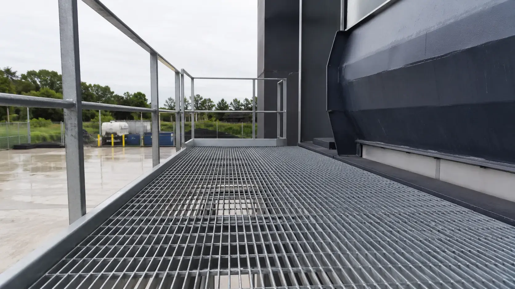 Close Mesh Grating, fabricated and installed by The Grate Guys