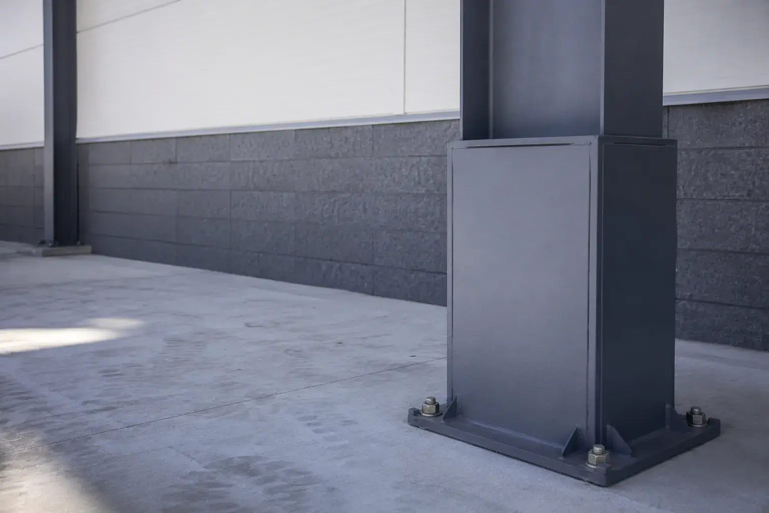 Column Covers, fabricated and installed by The Grate Guys