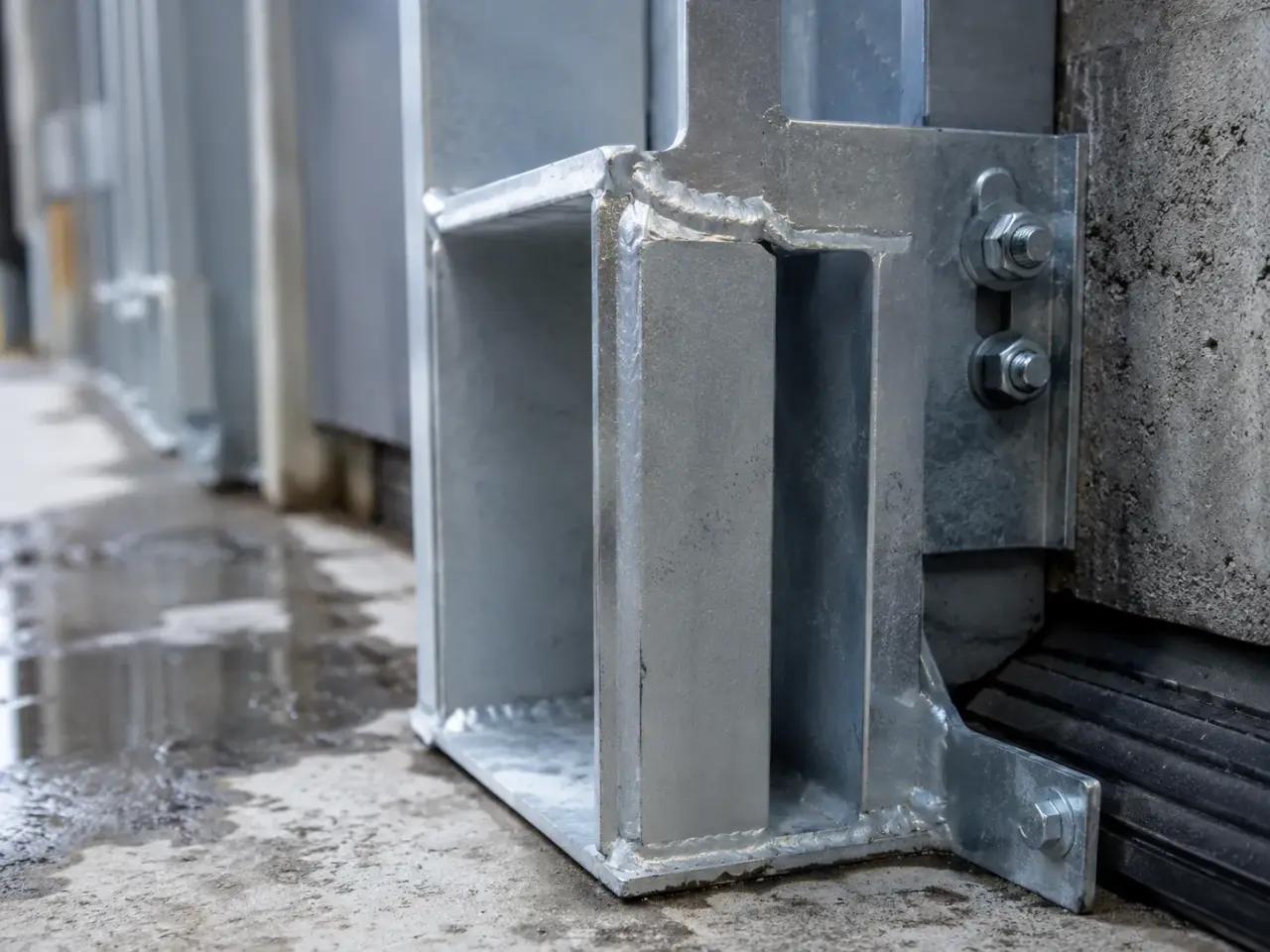 Commercial Door Dock and Access Systems in Scarborough being fabricated and installed by The Grate Guys