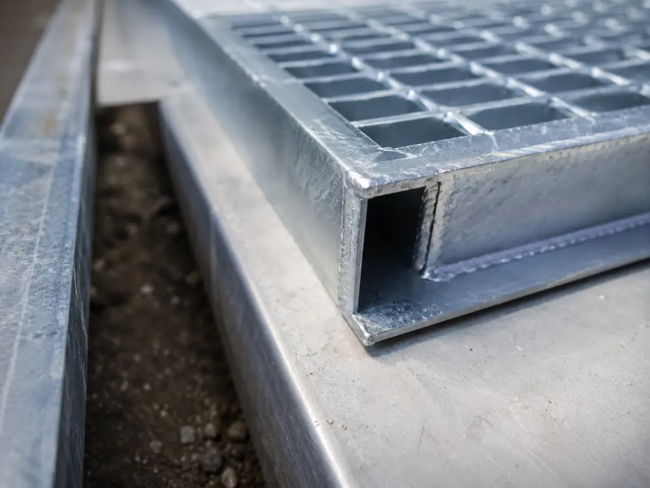 Commercial Kitchen Grates in Barrie being fabricated and installed by The Grate Guys