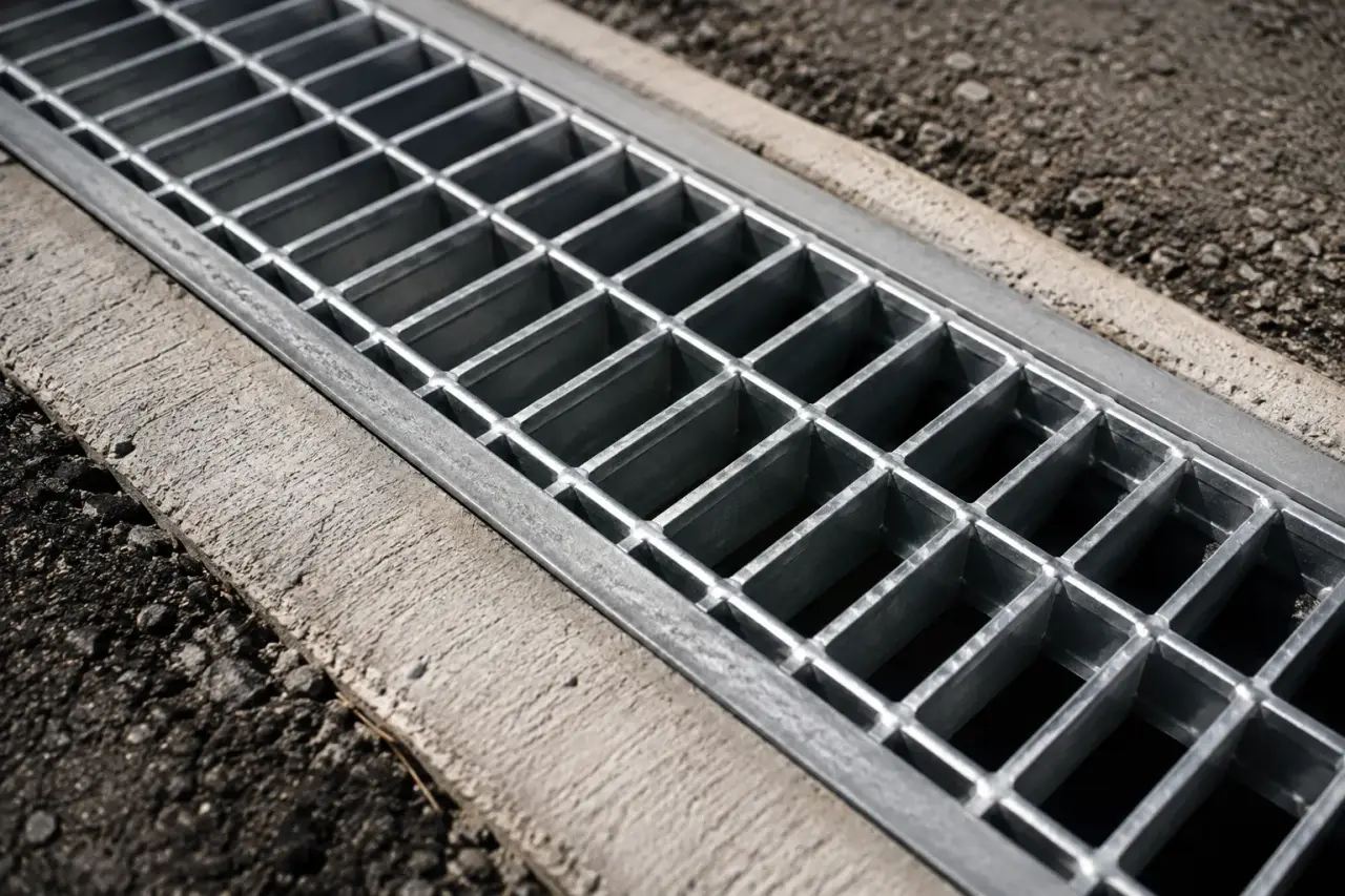 Commercial Metal Grates in Milton being fabricated and installed by The Grate Guys