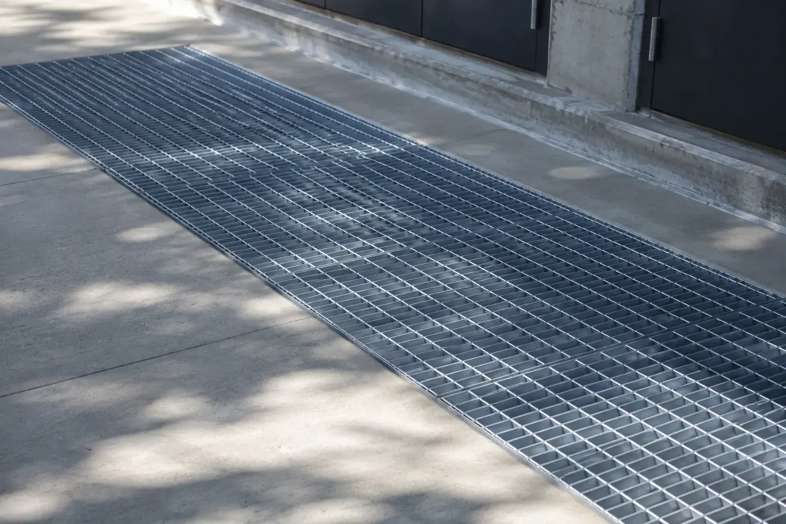 Compound Grating, fabricated and installed by The Grate Guys