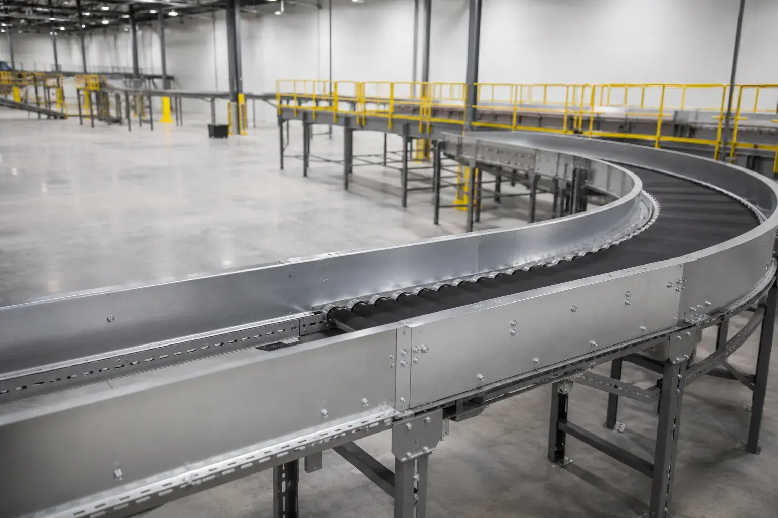 Conveyor Guards, fabricated and installed by The Grate Guys