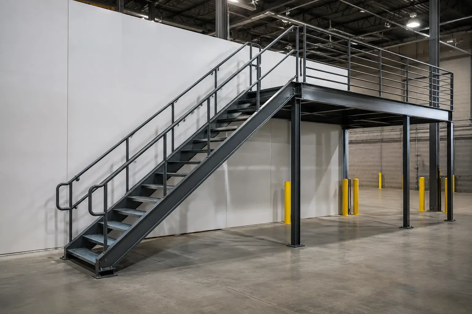 Crossover Platforms, fabricated and installed by The Grate Guys