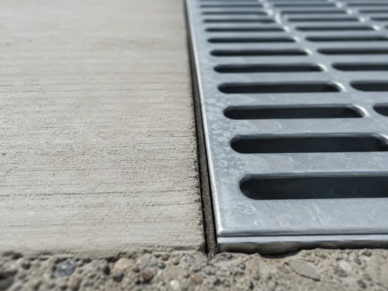 Custom Drainage Solutions in Ajax being fabricated and installed by The Grate Guys