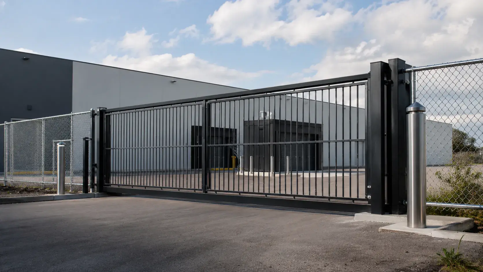 Custom Metal Gates, fabricated and installed by The Grate Guys