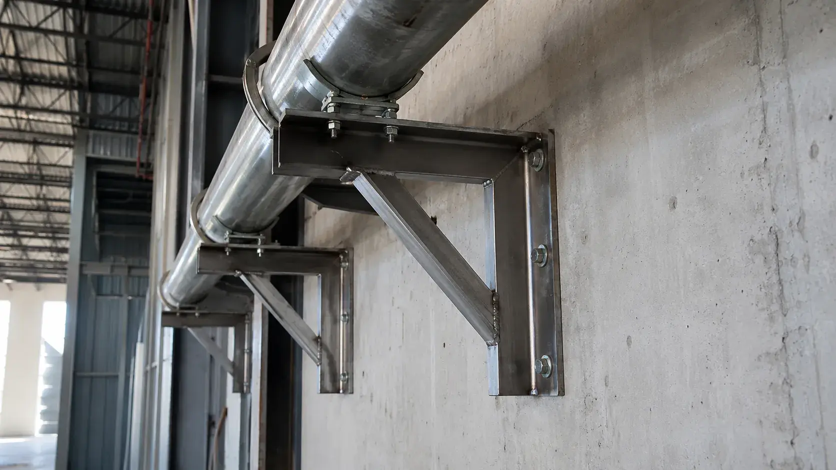 Custom Steel Brackets in Barrie, Ontario, fabricated and installed by The Grate Guys