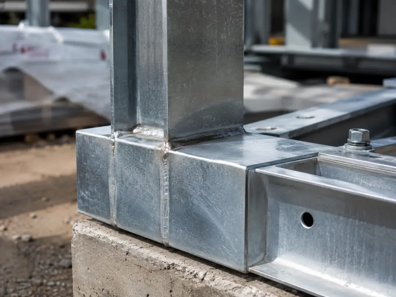 Custom Steel Frames being fabricated and installed by The Grate Guys