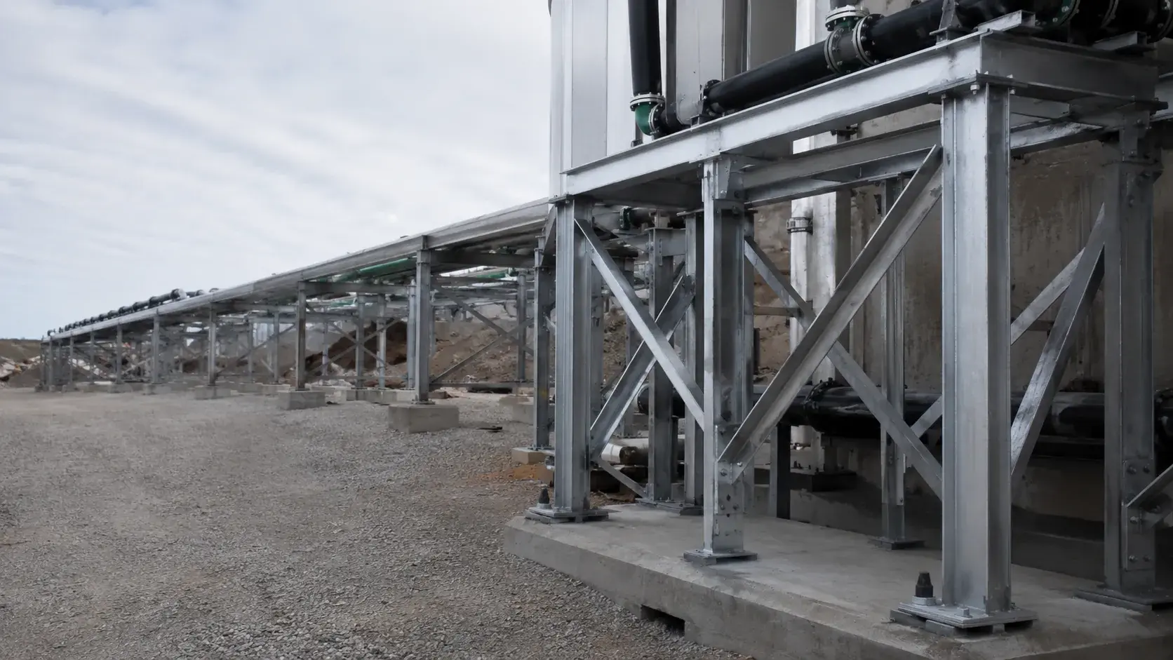 Custom Steel Support Frames, fabricated and installed by The Grate Guys