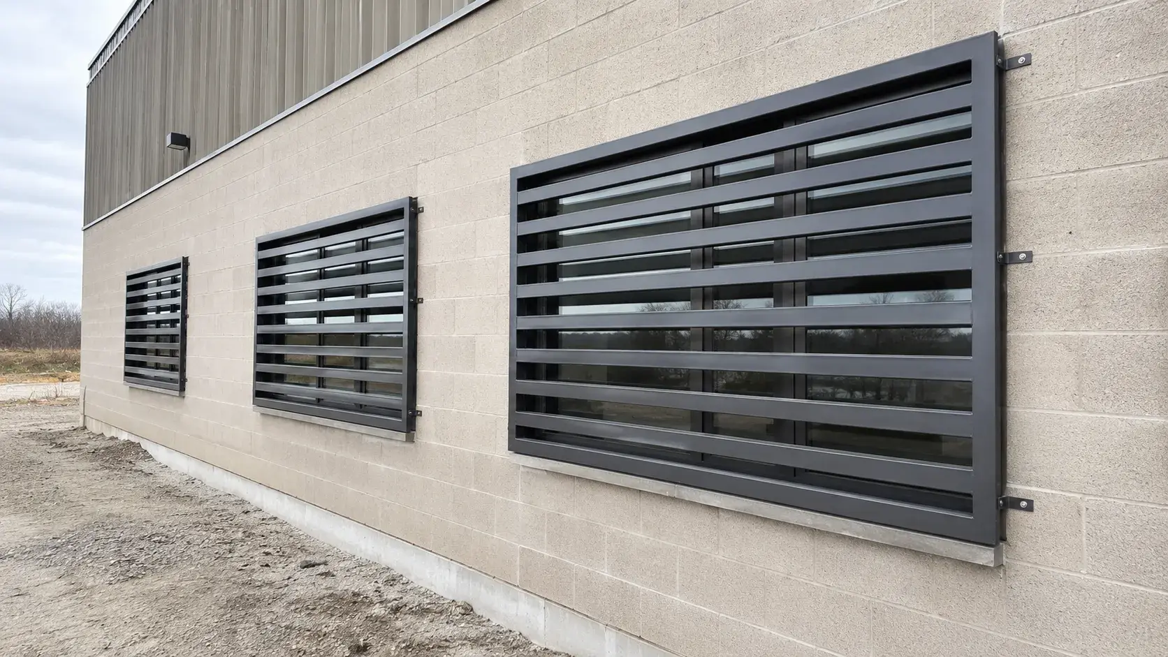 Custom Window Grilles in Bradford, Ontario, fabricated and installed by The Grate Guys