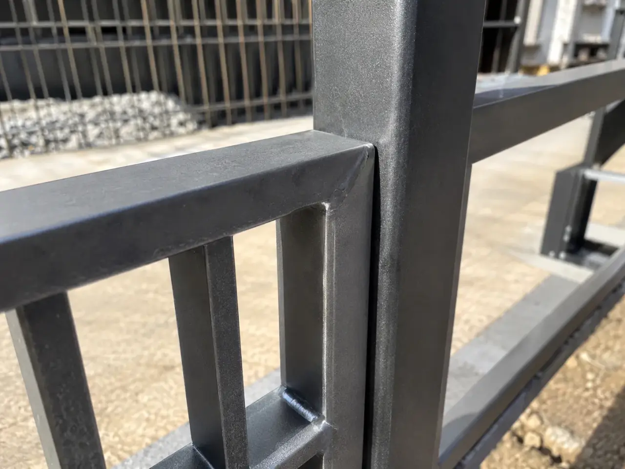 Decorative Metal Fencing in Ajax being fabricated and installed by The Grate Guys