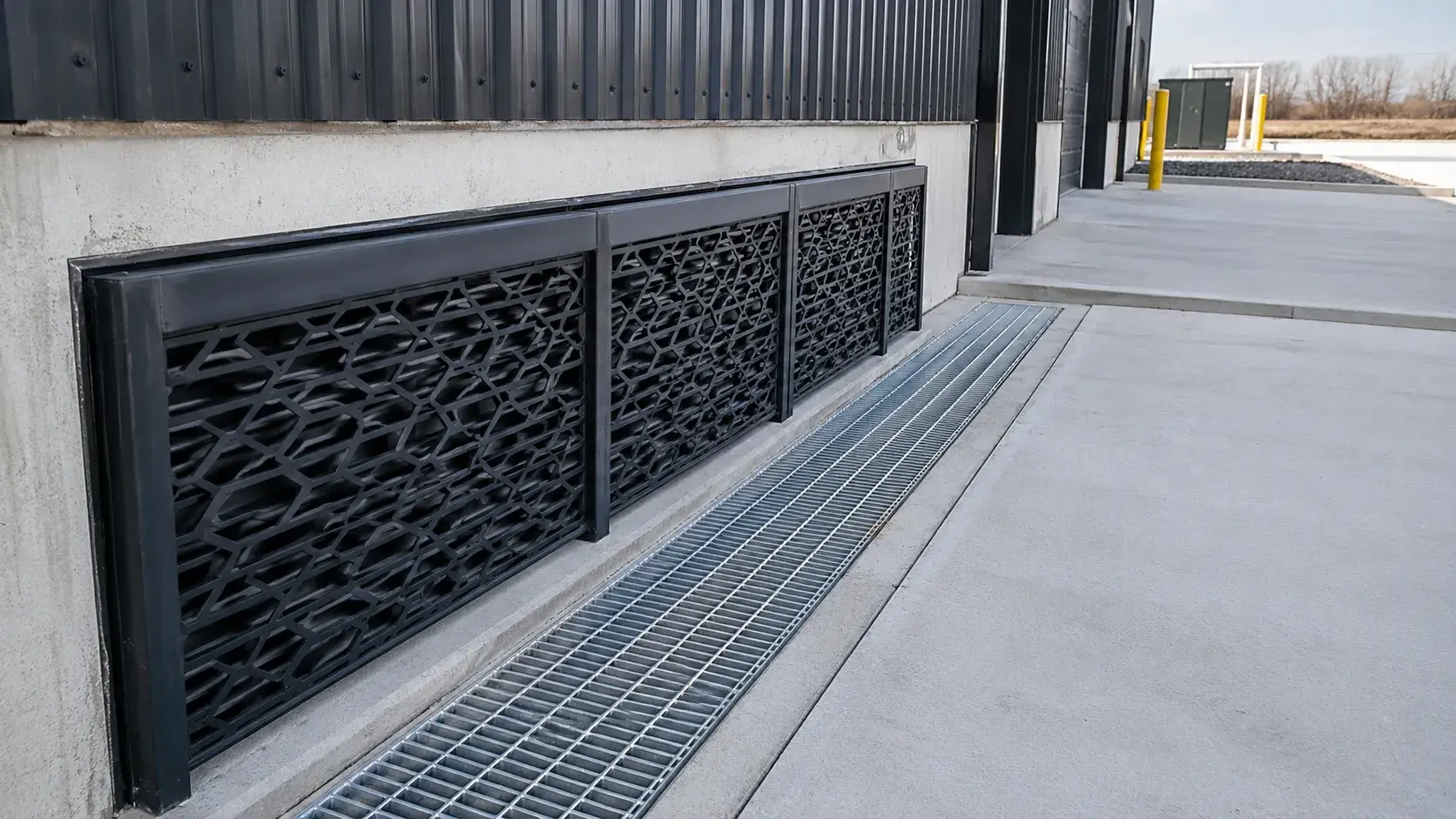 Decorative Metal Grates, fabricated and installed by The Grate Guys