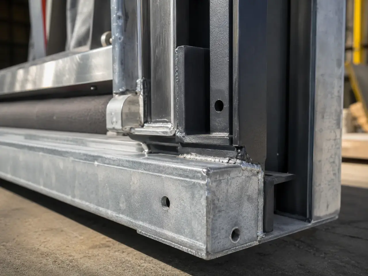 Dock Seals and Shelters in Pickering being fabricated and installed by The Grate Guys
