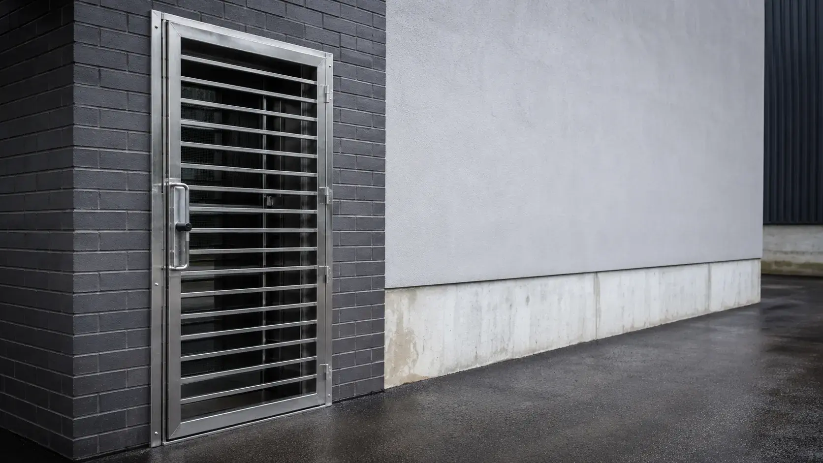 Door Security Grilles in Vaughan, Ontario, fabricated and installed by The Grate Guys