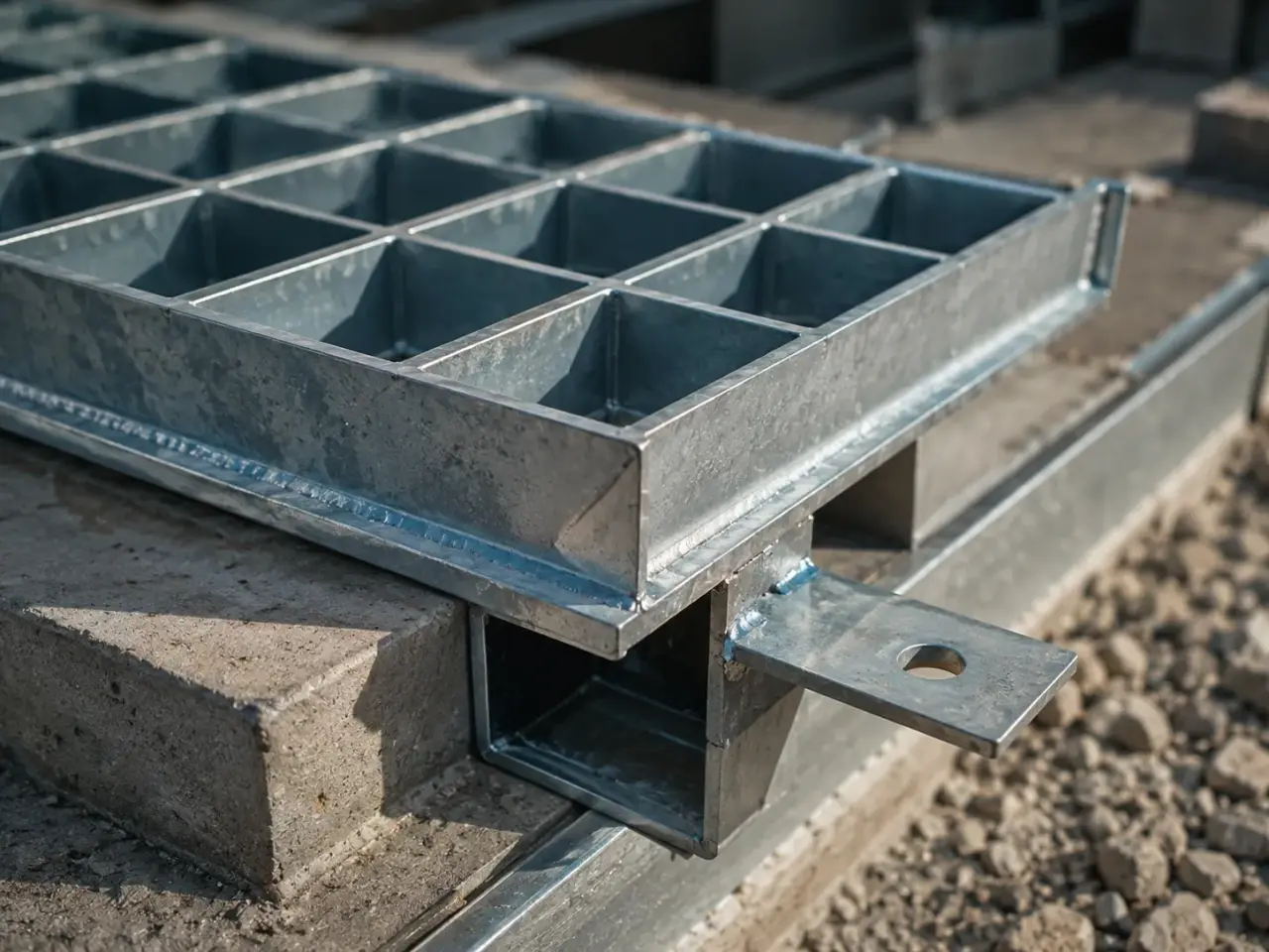 Drain Covers in Markham being fabricated and installed by The Grate Guys