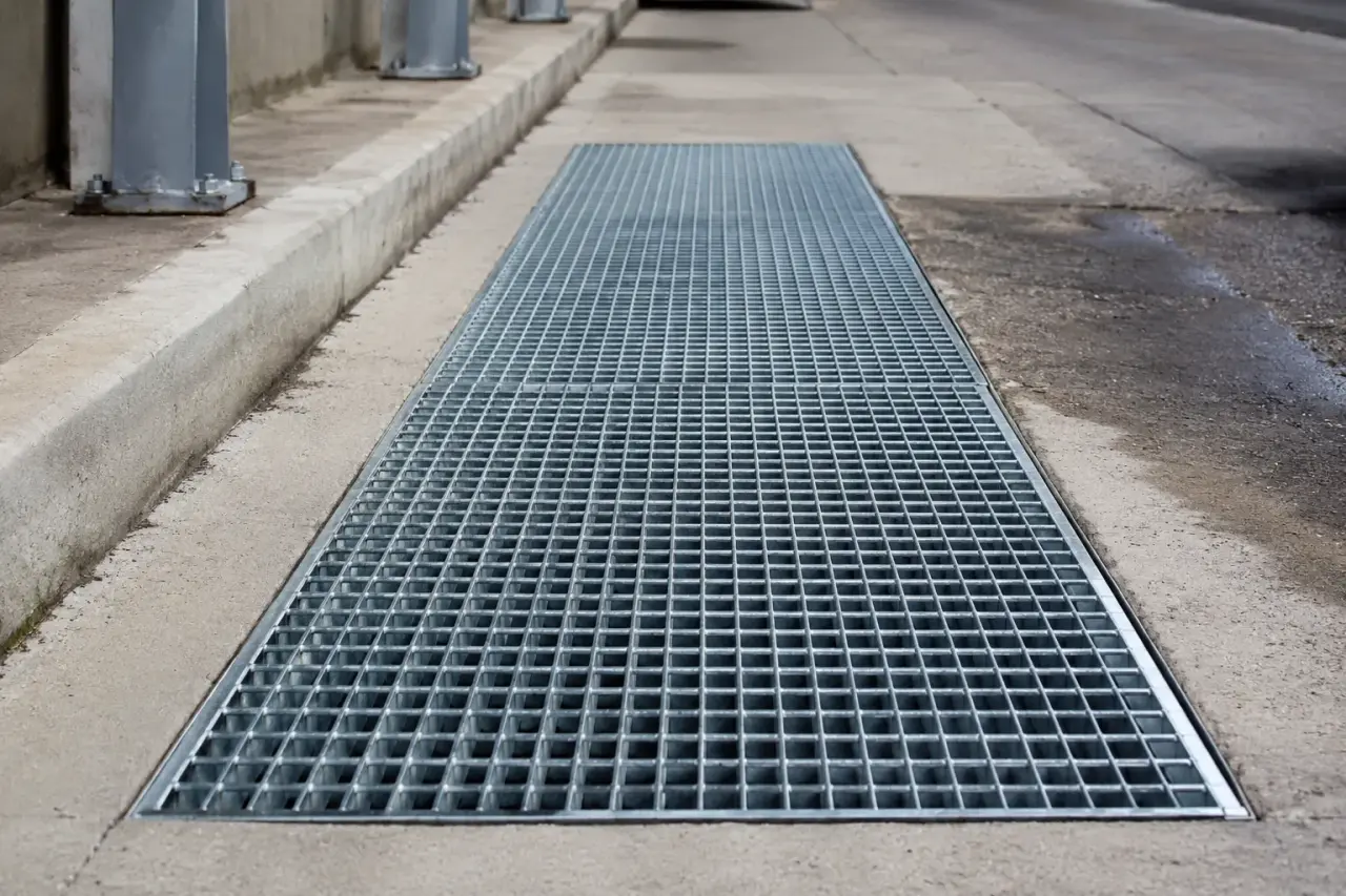Completed Grate Repair installation by The Grate Guys