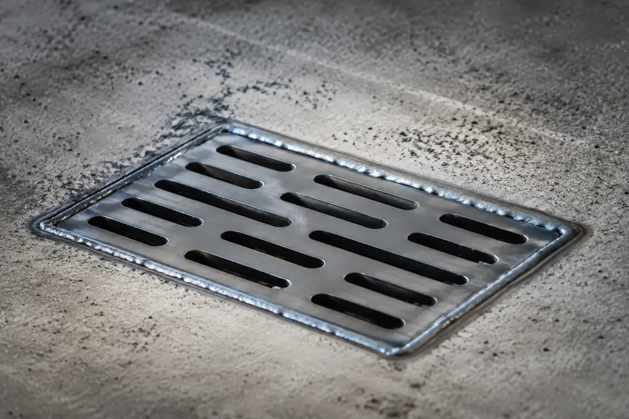 Grate Repair being fabricated and installed by The Grate Guys