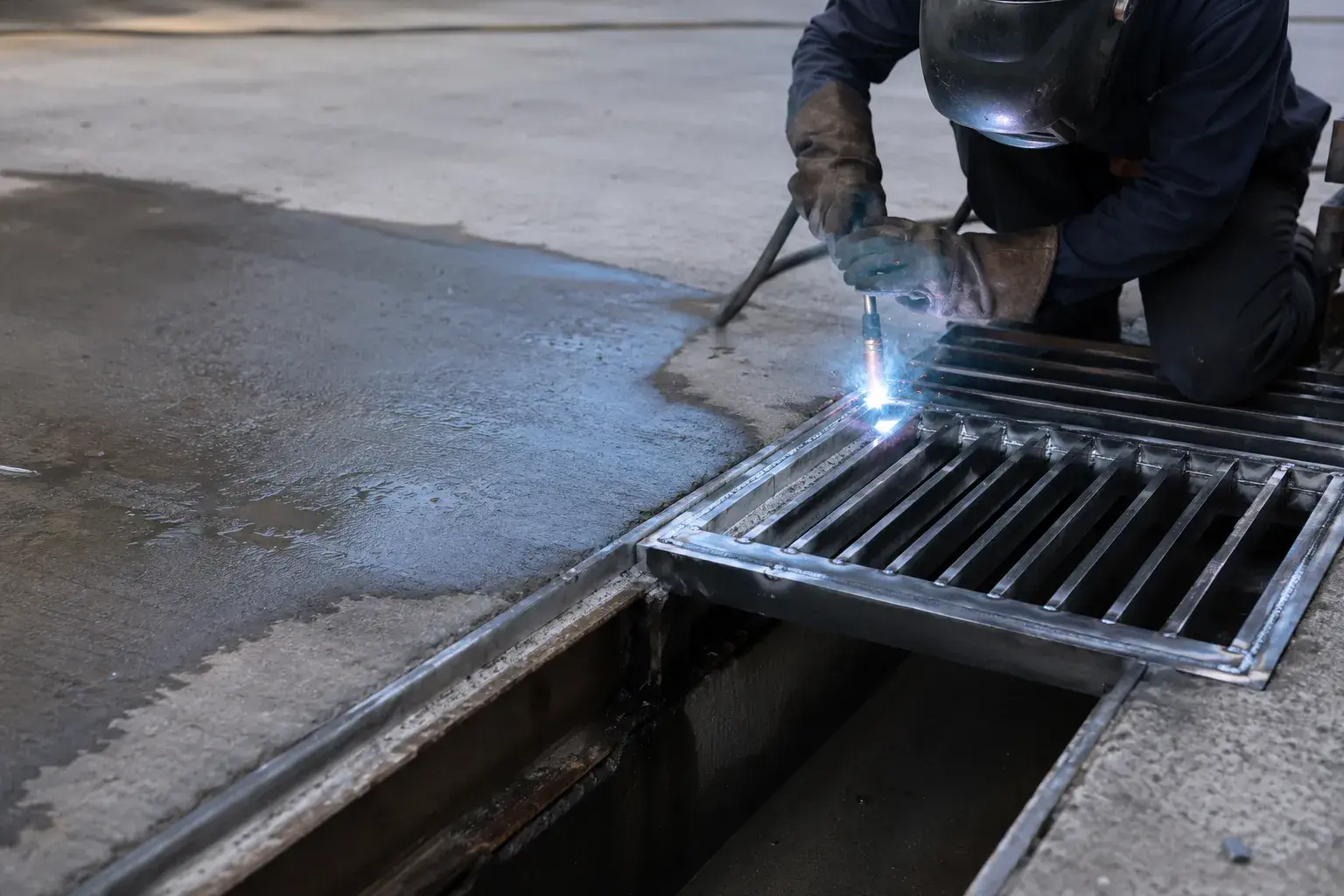 Grate Repair, fabricated and installed by The Grate Guys