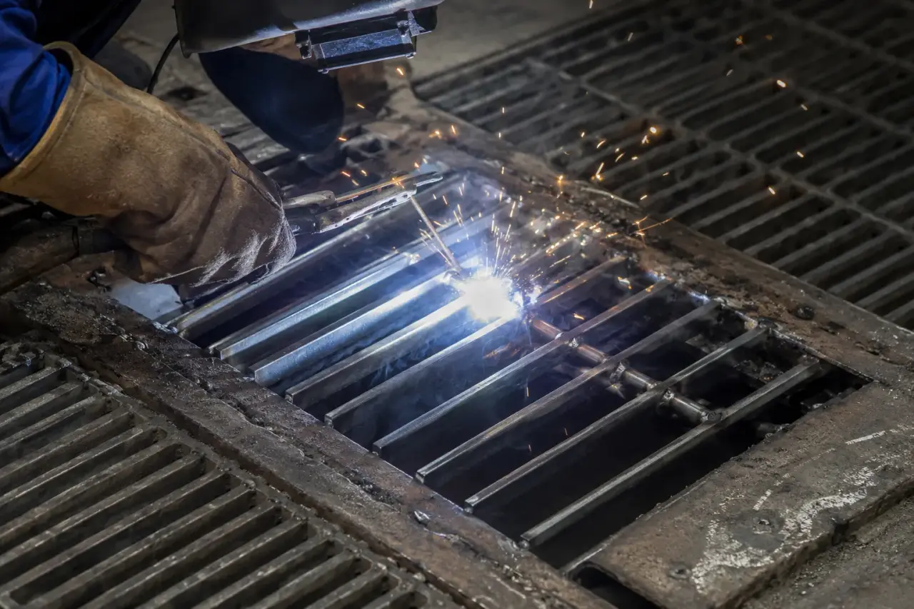 Completed Existing Grate Repair and Refurbishing installation in Ajax by The Grate Guys
