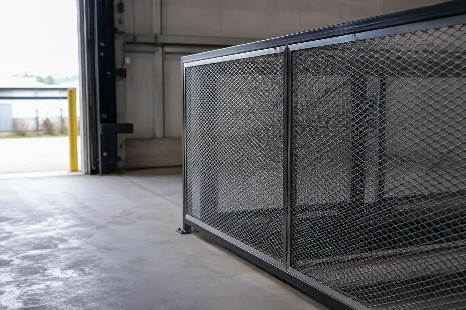 Expanded Metal in Georgetown, Ontario, fabricated and installed by The Grate Guys