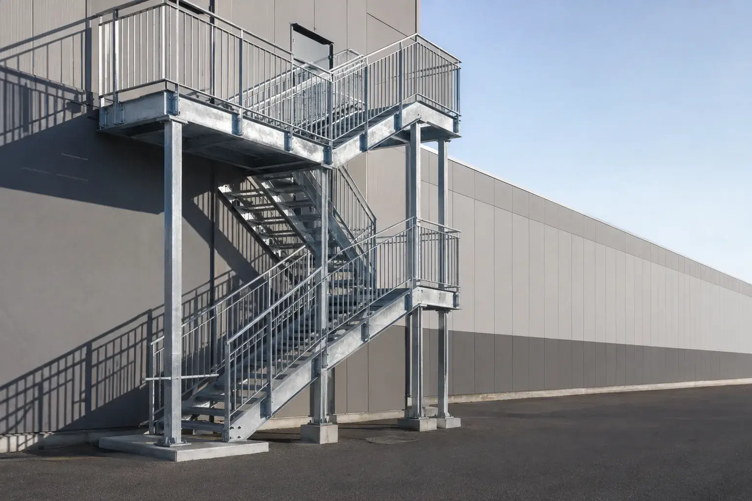 Fire Escapes, fabricated and installed by The Grate Guys