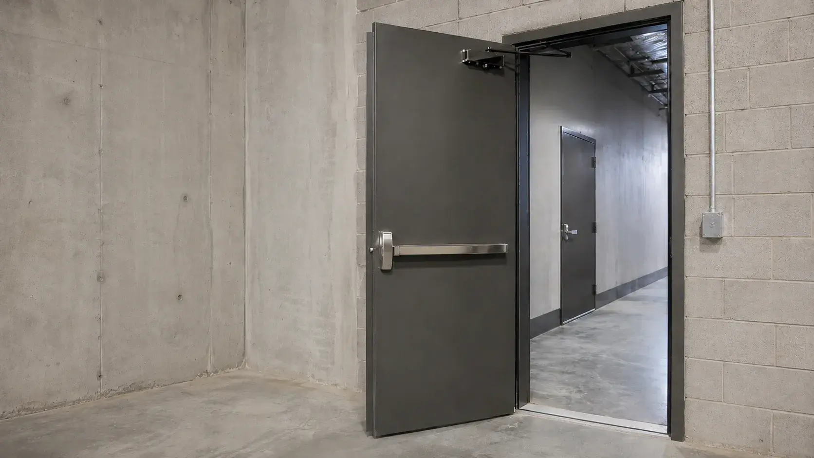 Fire Rated Doors in Georgetown, Ontario, fabricated and installed by The Grate Guys