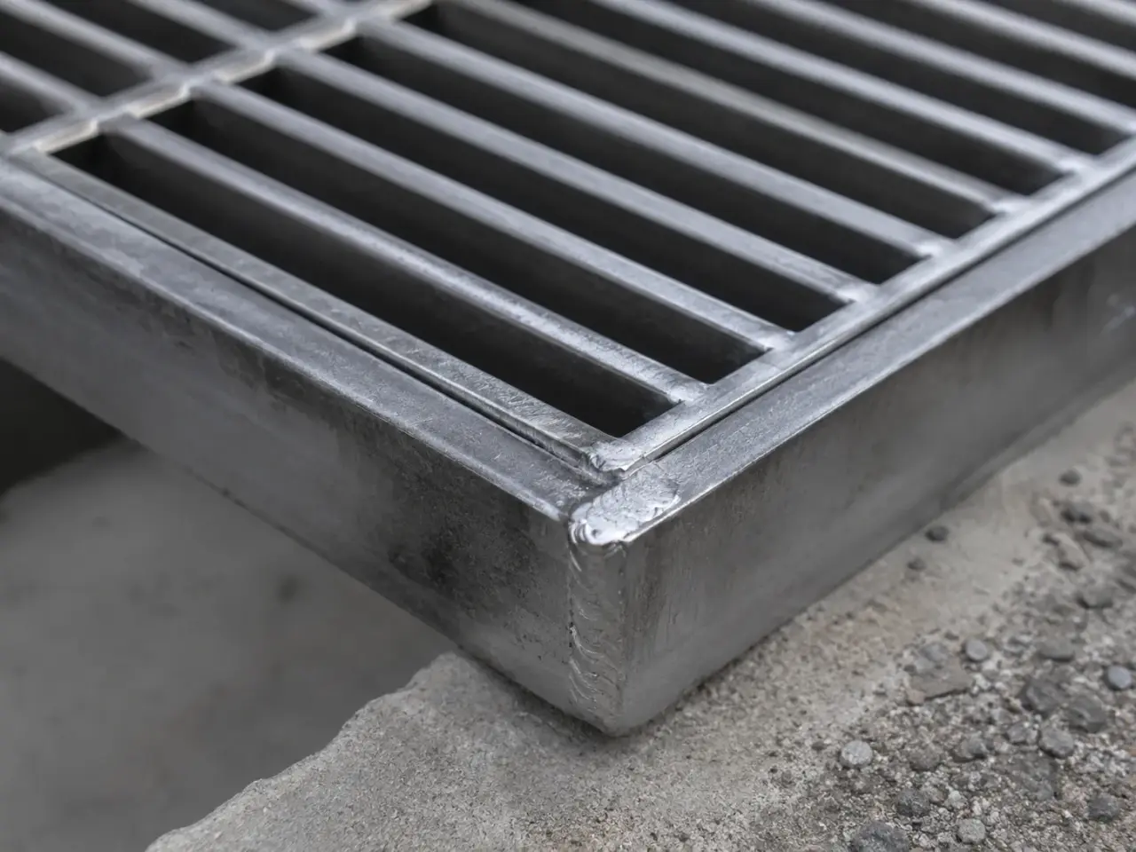 Floor Grates being fabricated and installed by The Grate Guys