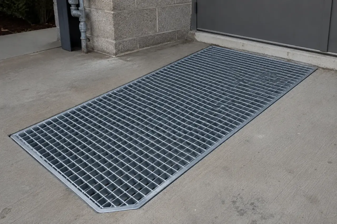 Completed Grate Frames installation by The Grate Guys