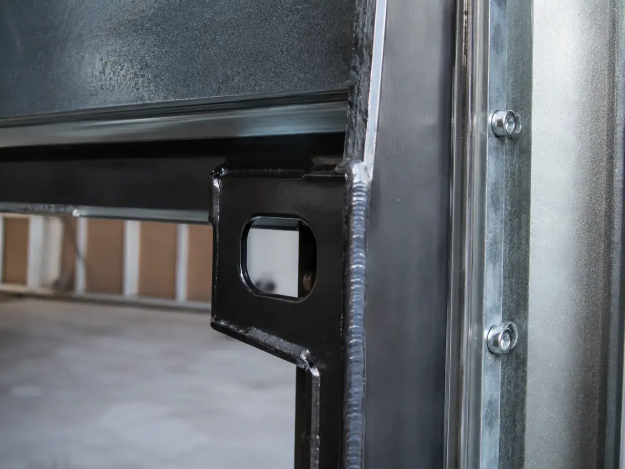 High Speed Doors in Georgetown being fabricated and installed by The Grate Guys