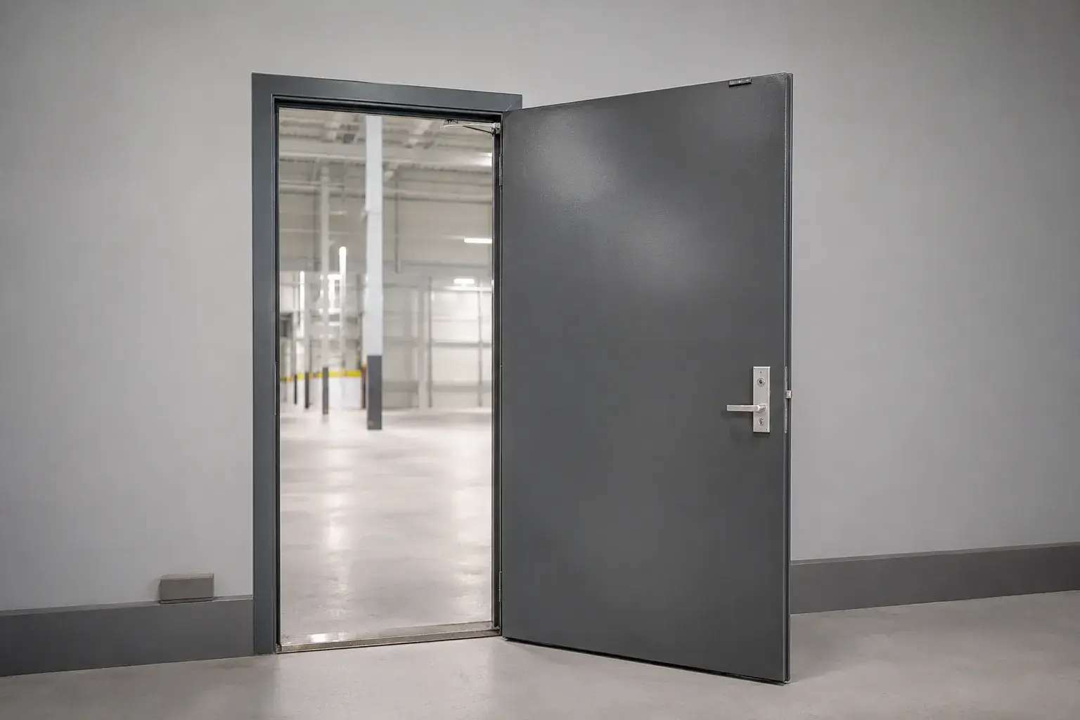 Hollow Metal Doors and Frames, fabricated and installed by The Grate Guys