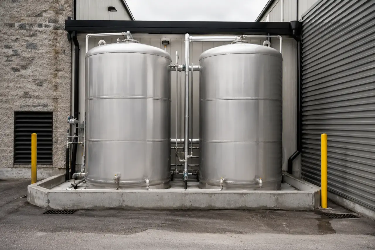 Completed Industrial Tanks installation by The Grate Guys
