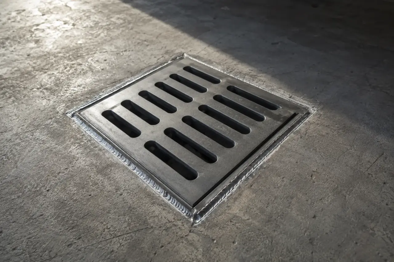 Loading Dock Drainage and Grate Repair in Waterloo being fabricated and installed by The Grate Guys