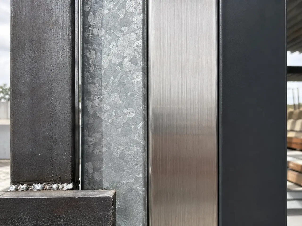 Materials and Finishes in Georgetown being fabricated and installed by The Grate Guys