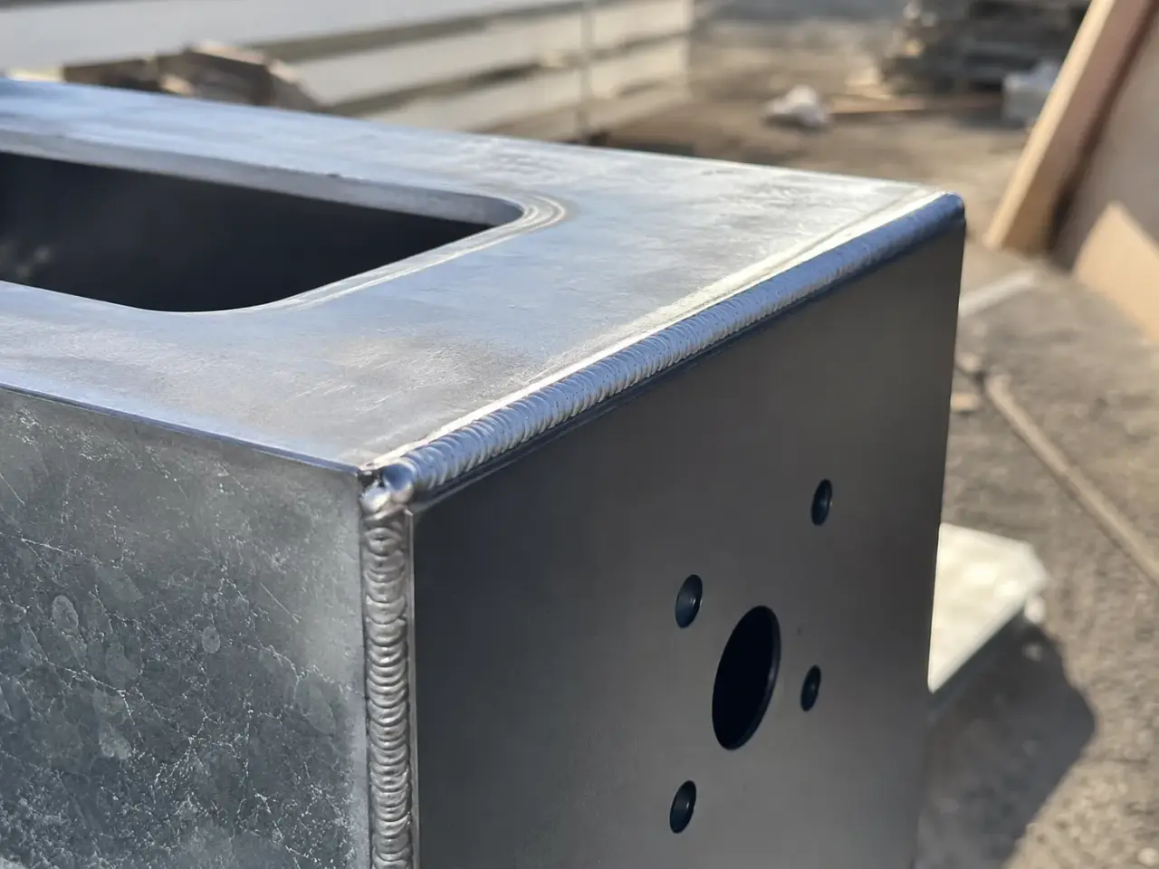 Metal Enclosures in Vaughan being fabricated and installed by The Grate Guys