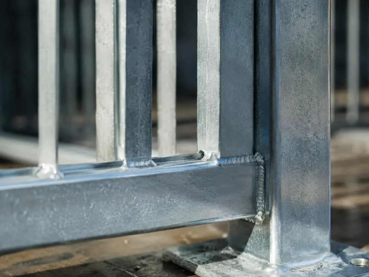 Metal Fencing in Georgetown being fabricated and installed by The Grate Guys