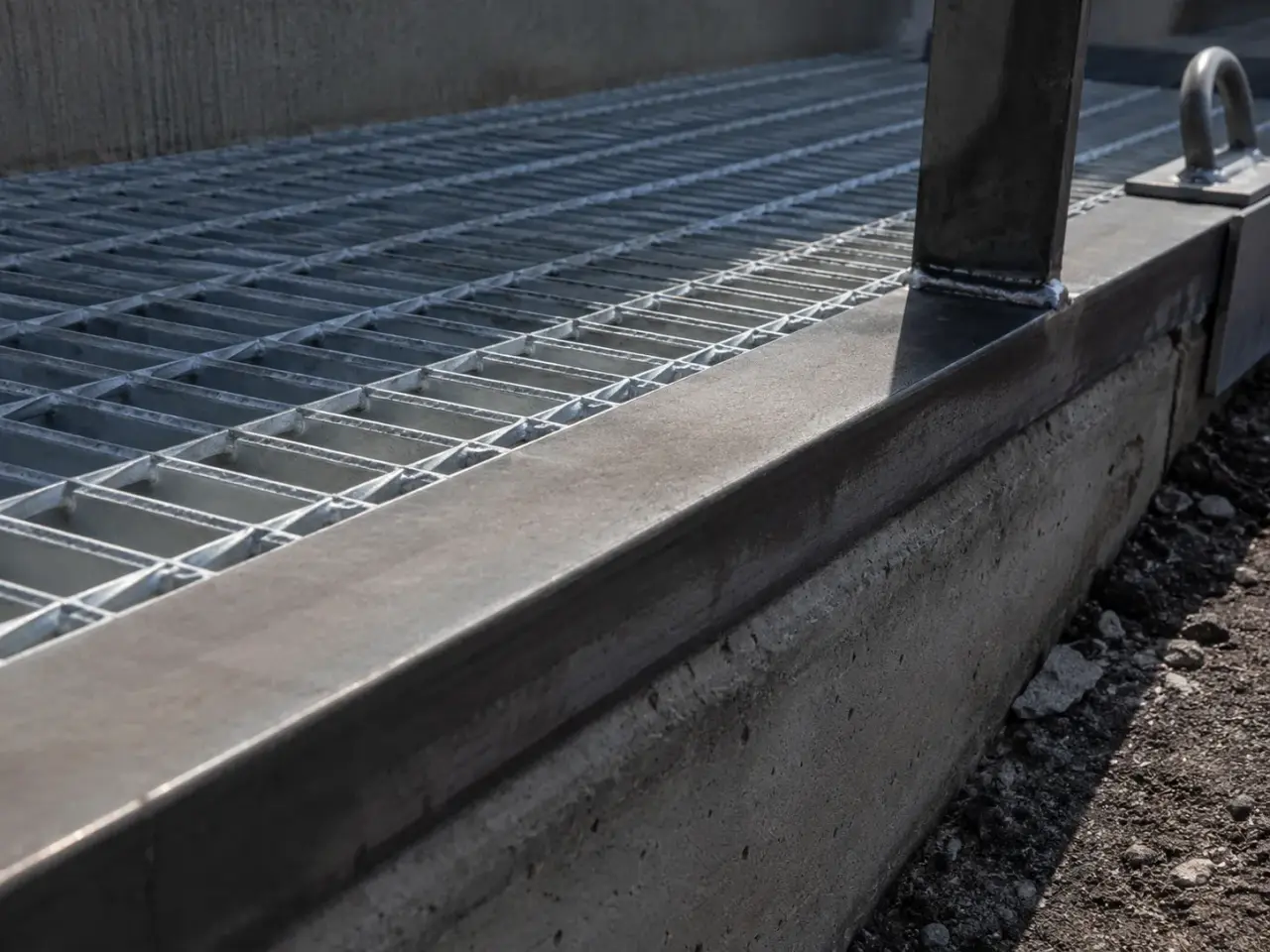 Metal Grates being fabricated and installed by The Grate Guys
