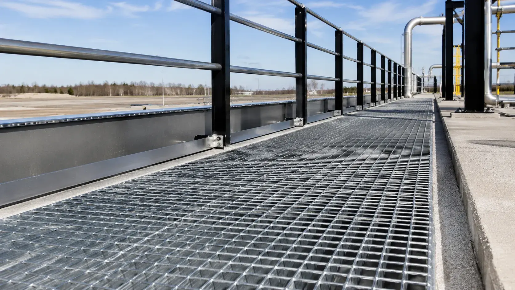 Metal Grating in Ajax, Ontario, fabricated and installed by The Grate Guys