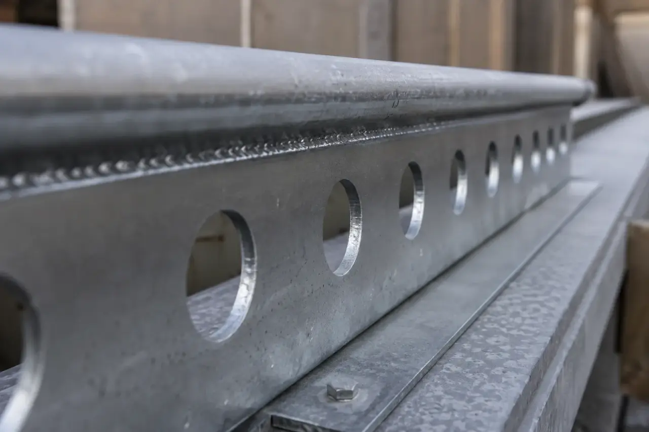 Parapet Coping being fabricated and installed by The Grate Guys