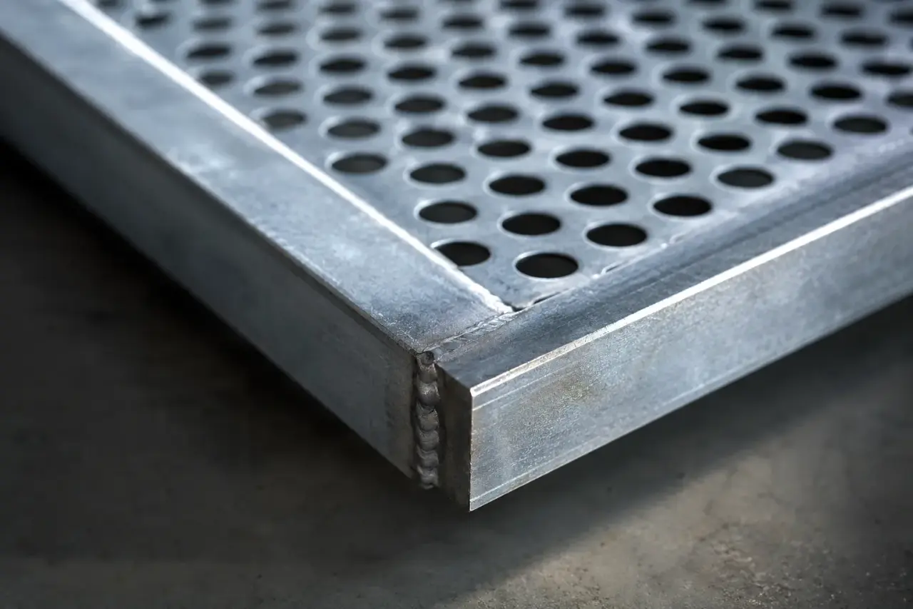 Perforated Metal Panels in Georgetown being fabricated and installed by The Grate Guys